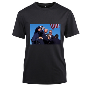 Trump 2024 Cotton Black Short Sleeve T-Shirt