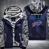 Football Bills Printing Fleece Hoodies Jacket