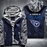 Football Titans Printing Fleece Hoodies Jacket