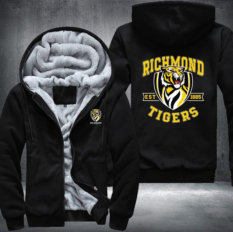 Tigers Fleece Hoodies Jacket