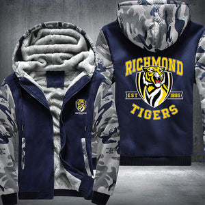 Tigers Fleece Hoodies Jacket