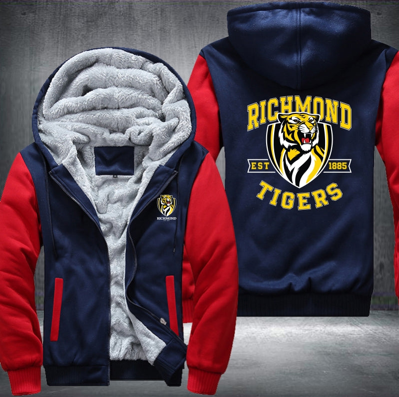 Tigers Fleece Hoodies Jacket