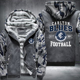 Blues Fleece Hoodies Jacket