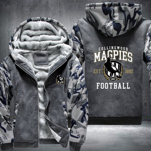 Magpies Fleece Hoodies Jacket