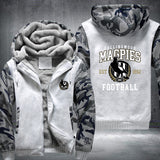 Magpies Fleece Hoodies Jacket