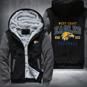 West Eagles Fleece Hoodies Jacket