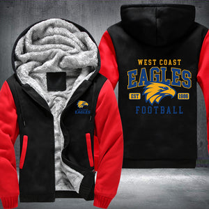 West Eagles Fleece Hoodies Jacket