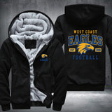 West Eagles Fleece Hoodies Jacket