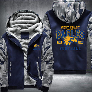 West Eagles Fleece Hoodies Jacket