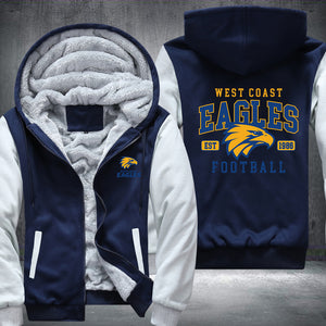 West Eagles Fleece Hoodies Jacket