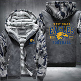 West Eagles Fleece Hoodies Jacket