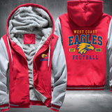 West Eagles Fleece Hoodies Jacket