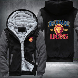 Lions Fleece Hoodies Jacket