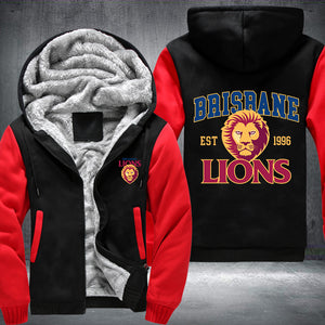 Lions Fleece Hoodies Jacket