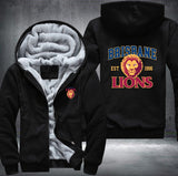 Lions Fleece Hoodies Jacket