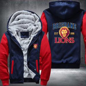 Lions Fleece Hoodies Jacket