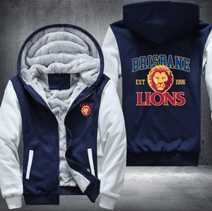 Lions Fleece Hoodies Jacket