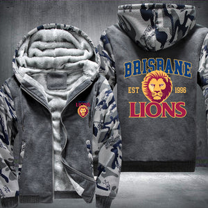 Lions Fleece Hoodies Jacket