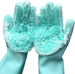Washing Silicone Gloves