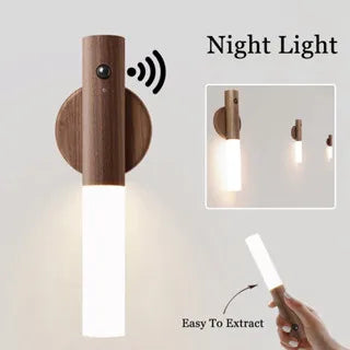 Motion Sensor Night Lights Wood