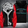 Miami Football Fleece Hoodies Jacket