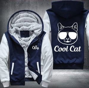 Cool Cat Fleece Hoodies Jacket