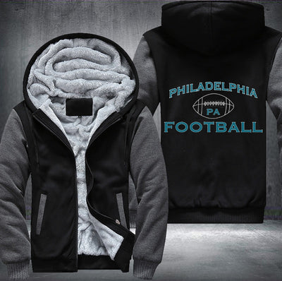 Philadelphia Football Fleece Hoodies Jacket