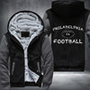 PA Philadelphia Football Fleece Hoodies Jacket
