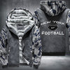 NY New York Football Fleece Hoodies Jacket
