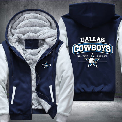 Dallas Cowboys NFC EAST  EST1960 Printing Fleece Hoodies Jacket