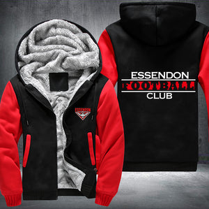 Essendon Football Fleece Hoodies Jacket