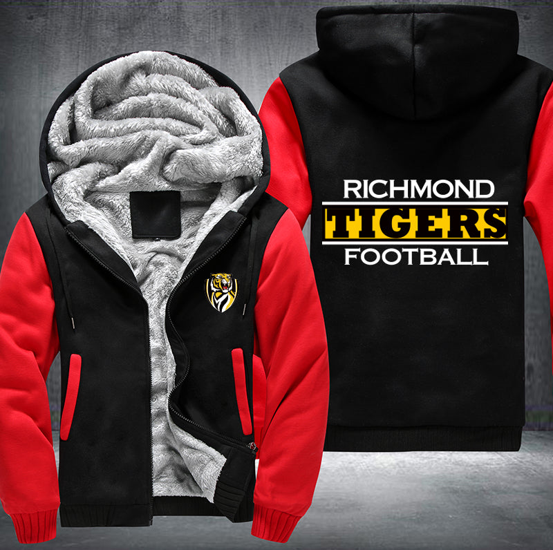 Richmond Tiger Football Fleece Hoodies Jacket