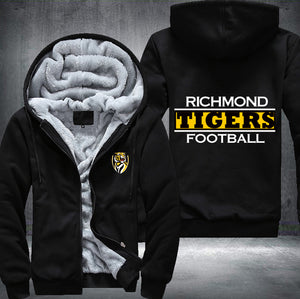 Richmond Tiger Football Fleece Hoodies Jacket