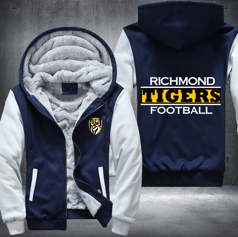 Richmond Tiger Football Fleece Hoodies Jacket