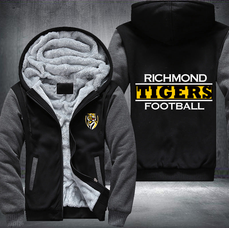 Richmond Tiger Football Fleece Hoodies Jacket