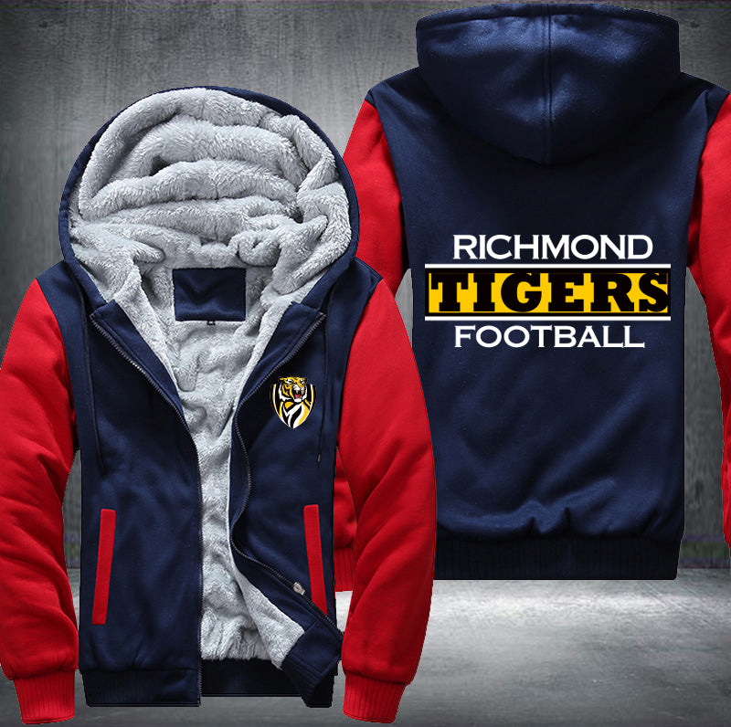 Richmond Tiger Football Fleece Hoodies Jacket