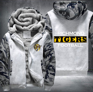 Richmond Tiger Football Fleece Hoodies Jacket