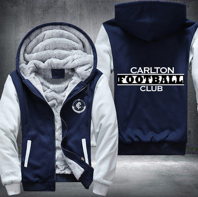 Carlton Football Fleece Hoodies Jacket