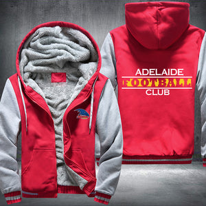 Adelaide Football Fleece Hoodies Jacket