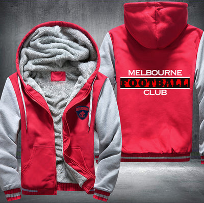 Melbourne Football Fleece Hoodies Jacket