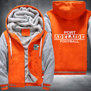 Port Adelaide Football Fleece Hoodies Jacket