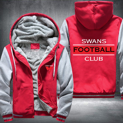 Swans Football Fleece Hoodies Jacket