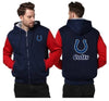 Indianapolis Colts Printing Fleece Red Hoodies Jacket