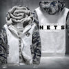 Brooklyn Nets Basketball Printing Fleece Hoodies Jacket