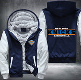 New York Knicks Basketball Printing Fleece Hoodies Jacket