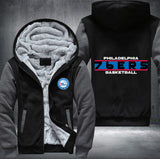 Philadelphia 76ers Basketball Printing Fleece Hoodies Jacket