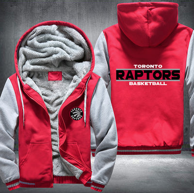 Toronto Raptors Basketball Printing Fleece Hoodies Jacket