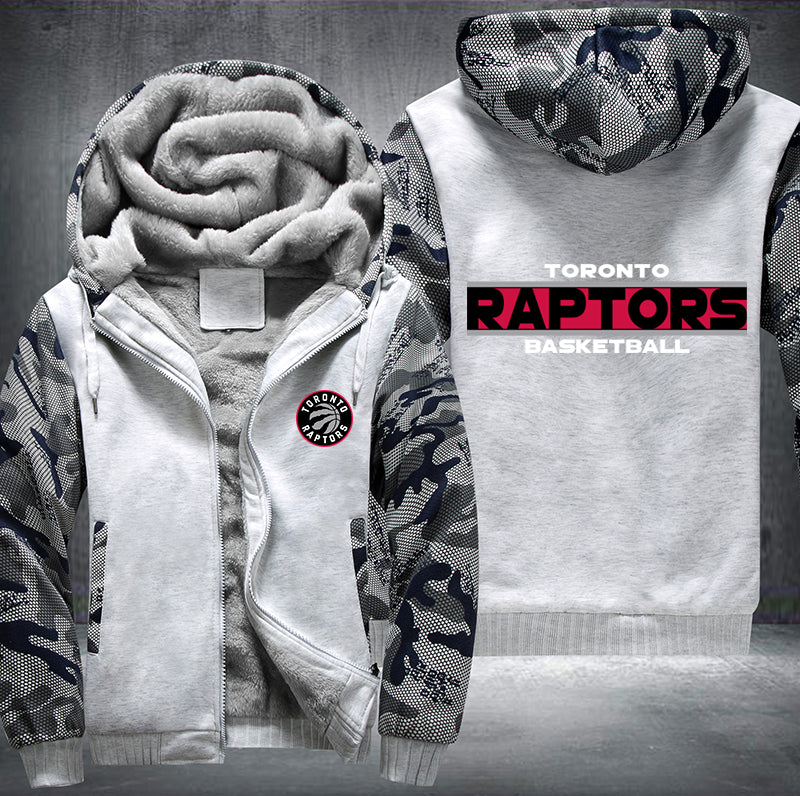 Toronto Raptors Basketball Printing Fleece Hoodies Jacket
