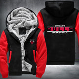 Chicago Bulls Basketball Printing Fleece Hoodies Jacket