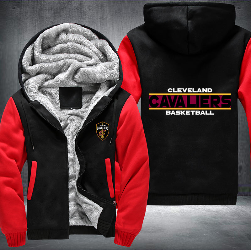 Cleveland Cavaliers Basketball Printing Fleece Hoodies Jacket